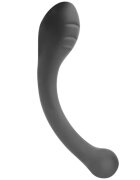 ADDICTED TOYS Plug anal Anal Stimulator lungime 18 cm diametre 1.4 - 3.6 cm din silicon flexibil negru