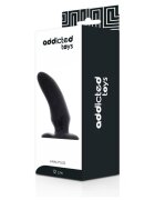 ADDICTED TOYS Plug anal din silicon negru 12 cm