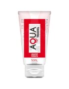 AQUA Lubrifiant cu aromă TRAVEL Lollipop pe bază de apă cu gust delicios de acadea 50 ml