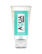 AQUA Lubrifiant cu aromă TRAVEL Tropical Fruits pe bază de apă cu gust delicios de fructe tropicale 50 ml