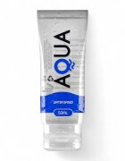 AQUA Lubrifiant Water Based pe bază de apă textură mătăsoasă testat dermatologic 50 ml