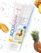 AQUAGLIDE Lubrifiant cu aromă Exotic pe bază de apă cu aromă de fructe exotice 100 ml