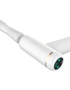 ARMONY Mașină de sex Fking Machine cu 32 de moduri de vibrație din silicon și ABS culoare alb