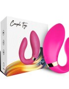 ARMONY Vibrator - CRESCENT pentru cupluri 9 moduri de vibrare fucsia