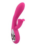 ARMONY Vibrator rabbit Daro pentru stimulare clitoris și punctul G 36 funcții de vibrație rezistent la apă roz