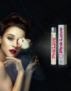 Aurora Parfum cu feromoni Pink Love pentru femei cu note de citrice bergamotă și flori de vanilie 15 ml
