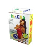 B-SERIES Păpușă gonflabilă Isaura Love Doll bust conturat 3 orificii pentru penetrare mărime naturală șatenă