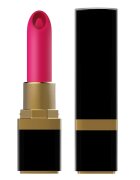 B-SERIES Vibrator stimulator BSeries - Lipstick pentru stimularea clitorisului 10 functii de vibratie negru si rosu
