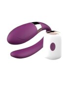 B-SERIES Vibrator V-Vibe pentru stimularea clitorisului și punctului G 7 funcții de vibrații control prin telecomandă mov
