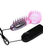 Baile Inel vibrator pentru penis Couples Collection control prin telecomandă cu fir diametru 2 cm roz transparent
