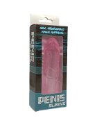 Baile Manson realist de penis - Realist pentru stimulare intensa si ingrosare roz 13 cm