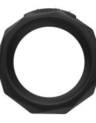 BATHMATE Inel pentru penis Power Rings Maximus 55 din silicon moale design flexibil diametru 5.5 cm negru