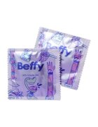 BEFFY Folii pentru sex oral Oral Pleasure Dams din latex ultra subțire de unică folosință 2 bucăți