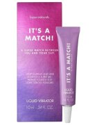 Bijoux Indiscrets Balsam vibrator It’s A Match pentru stimularea clitorisului cu efect de încălzire și furnicături 10 ml