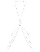 Bijoux Indiscrets Colier corporal BIJOUX - MAGNIFIQUE Collection 8 body jewelry pentru femei metalic silver