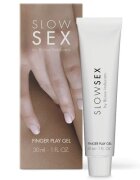 Bijoux Indiscrets Gel unisex Slow Sex by Finger Play pentru stimularea zonelor erogene și lubrifiere 30 ml