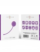  Bilă kegel INTENSE Kisha Fit One din silicon medical fără ftalați culoare mov dimensiuni 4 x 13 cm