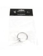 BOUND TO PLEASE Inel pentru penis - Glans Ring din metal argintiu 30 mm