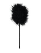 BOUND TO PLEASE Puf de gadilat - Feather ideal pentru jocuri senzoriale negru