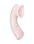 CALEXOTICS Aparat de masaj Flickering Intimate Arouser din silicon premium 10 funcții de vibrație rezistent la apă roz