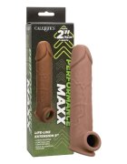 CALEXOTICS Manson - Performance MAXX 8'' pentru extensia penisului din silicon maro