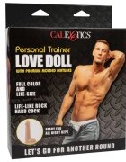 CALEXOTICS Păpușă gonflabilă bărbat Personal Trainer Love Doll cu orificiu anal și penis realist 14 cm mărime naturală