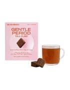  Ceai pentru femei THE OH COLLECTIVE Gentle Period Tea Cube ameliorează crampele menstruale și susține echilibrul hormonal cu ghimbir și curmale roșii 1 cutie x 10 buc