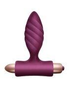 CLIMAXIMUM Plug anal Oryx bază cu vibrator bullet 10 funcții de vibrații diametru 3 cm rezistent la apă IPX7 mov