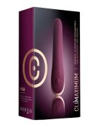 CLIMAXIMUM Vibrator Mia pentru stimulare clitoris și zone erogene 10 funcții de vibrație rezistent la apă IPX7 mov