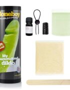 CloneBoy Kit pentru clonare penis My Personalized Dildo cu silicon de înaltă calitate verde fosforescent