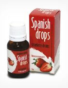 COBECO Picaturi afrodisiace Spanish Fly Strawberry Dreams - Capsuni unisex pentru cresterea libidoului 15 ml