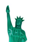 CONDOMERIE Prezervativ decorativ artistic Statue of Liberty pictat manual stil boem din latex