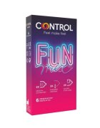 CONTROL Prezervative FEEL FUN MIX (Touch & Feel Finissimo and XtraLube) 1 cutie x 6 buc