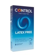 CONTROL Prezervative - FREE fara latex 58 mm 5 buc