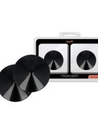 COQUETTE Ornamente autoadezive pentru sani CHIC DESIRE rotunde Negru metalic