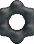 CRAZY BULL Inel pentru penis Clauzell cu striații din silicon rezistent la apă diametru intern 22 mm (model 10)