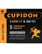 CUPID LABS Capsule masticabile CUPIDON Chew it & Do it! susțin erecțiile ferme și de durată cu formulă inovatoare CLERECT-100 5 buc