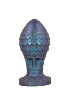 CYBERSILICOCK Plug anal Epic - Dragon din silicon mov si albastru marimea S