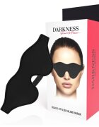 DARKNESS Mască Straight Black Stylish Mask pentru jocuri erotice în cuplu culoare negru