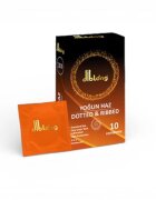 Diblong Prezervative Dotted & Ribbed texturate lubrifiate din latex 52 ± 2 mm 10 buc