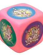 DIVERTY SEX Zar supradimensionat Super Large Dice cu poziții sexuale pentru jocuri erotice 15 x 15 cm roz(4957)
