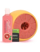 Doc Johnson Set GoodHead - Blow Job pentru sex oral cu masturbator si lubrifiant Slick Head cu aroma de grefe 29 ml