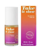 Dorcel Gel Take it Slow susține întârzierea ejaculării sărutabil testat dermatologic compatibil cu jucării sexuale 30 ml