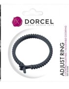 Dorcel Inel pentru penis Adjust Ring din silicon moale ajustabil pentru îmbunătățirea performanțelor sexuale culoare negru