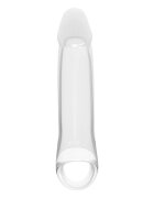 DREAM toys Manșon RAMROD pentru extensia penisului material moale și fleixibil lungime 20.5 cm transparent