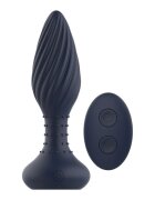 DREAM toys Plug anal vibrator Startroopers Triton control prin telecomandă 10 funcții de vibrație lungime 15.2 cm albastru