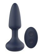 DREAM toys Plug anal vibrator Startroopers Venus cu perle rotative control prin telecomandă 10 funcții de vibrație albastru