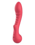 DREAM toys Vibrator Amour Aimée Flexible G-Spot pentru stimularea punctului G 10 funcții de vibrație lungime 22 cm roșu