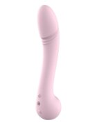 DREAM toys Vibrator Amour Lea Flexible Vibe din silicon moale și flexibil 10 funcții de vibrație lungime 22.1 cm roz