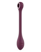 DREAM toys Vibrator flexibil Glam Bendable G-Spot pentru stimularea punctului G 7 funcții de vibrație lungime 22 cm mov